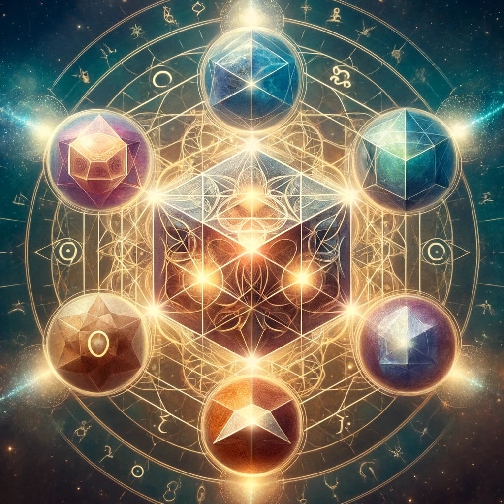 The Power of Platonic Shapes in Sacred Geometry and Metaphysical Practices