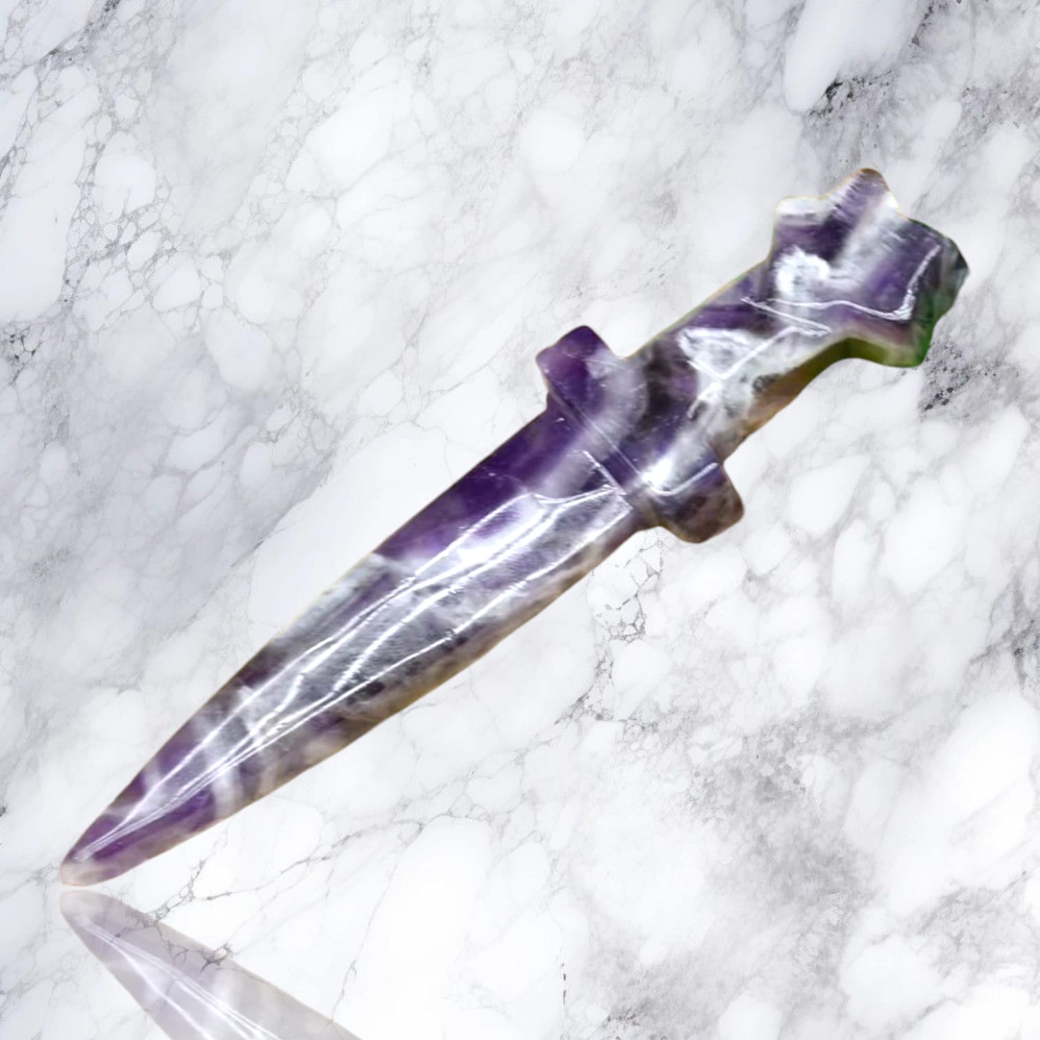 Athame Collection – Crystal Ritual Blades for Spiritual Practice