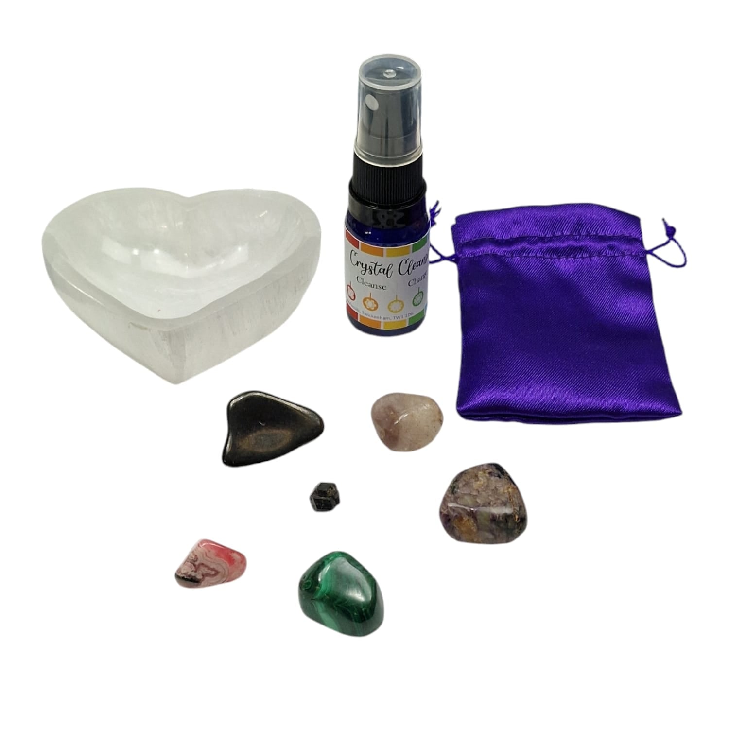 Inner Calm Crystal Healing Set Nurture Emotional Resilience and Mental Clarity