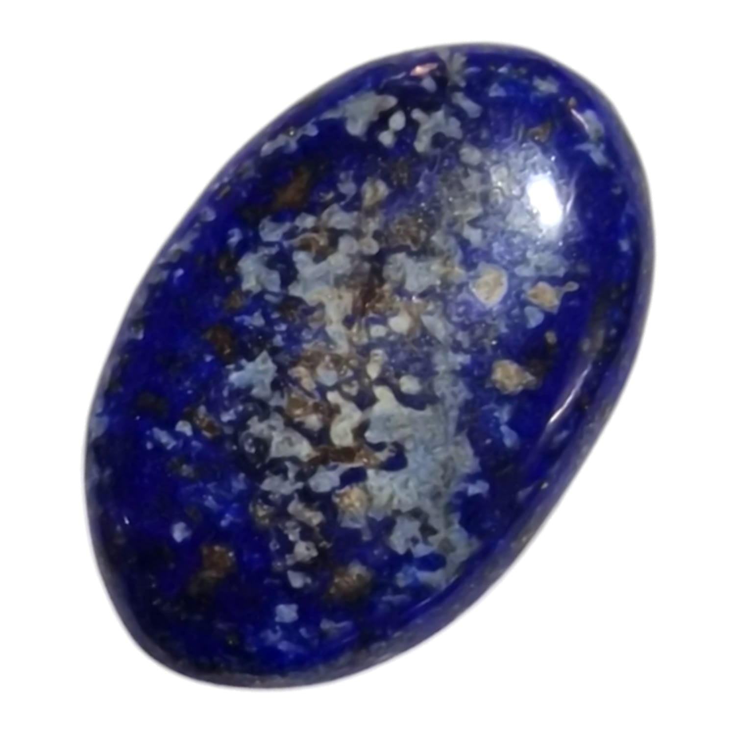 Enhance wisdom and express your inner truth with Lapis Lazuli Medium Oval. Foster clarity, intuition, and self-awareness with this powerful spiritual stone. Perfect for meditation and communication.