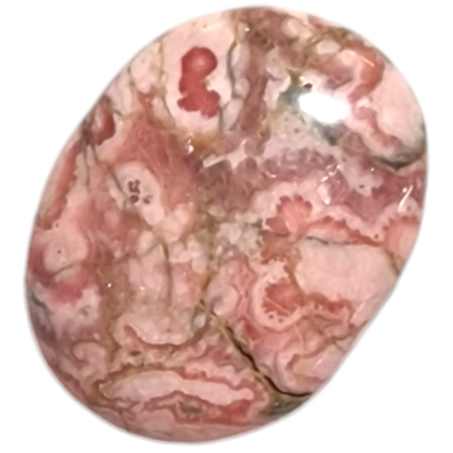 Heal emotional wounds and open your heart with Rhodochrosite Medium Oval. Embrace love, compassion, and balance with this powerful heart-centred healing stone. Perfect for emotional recovery.