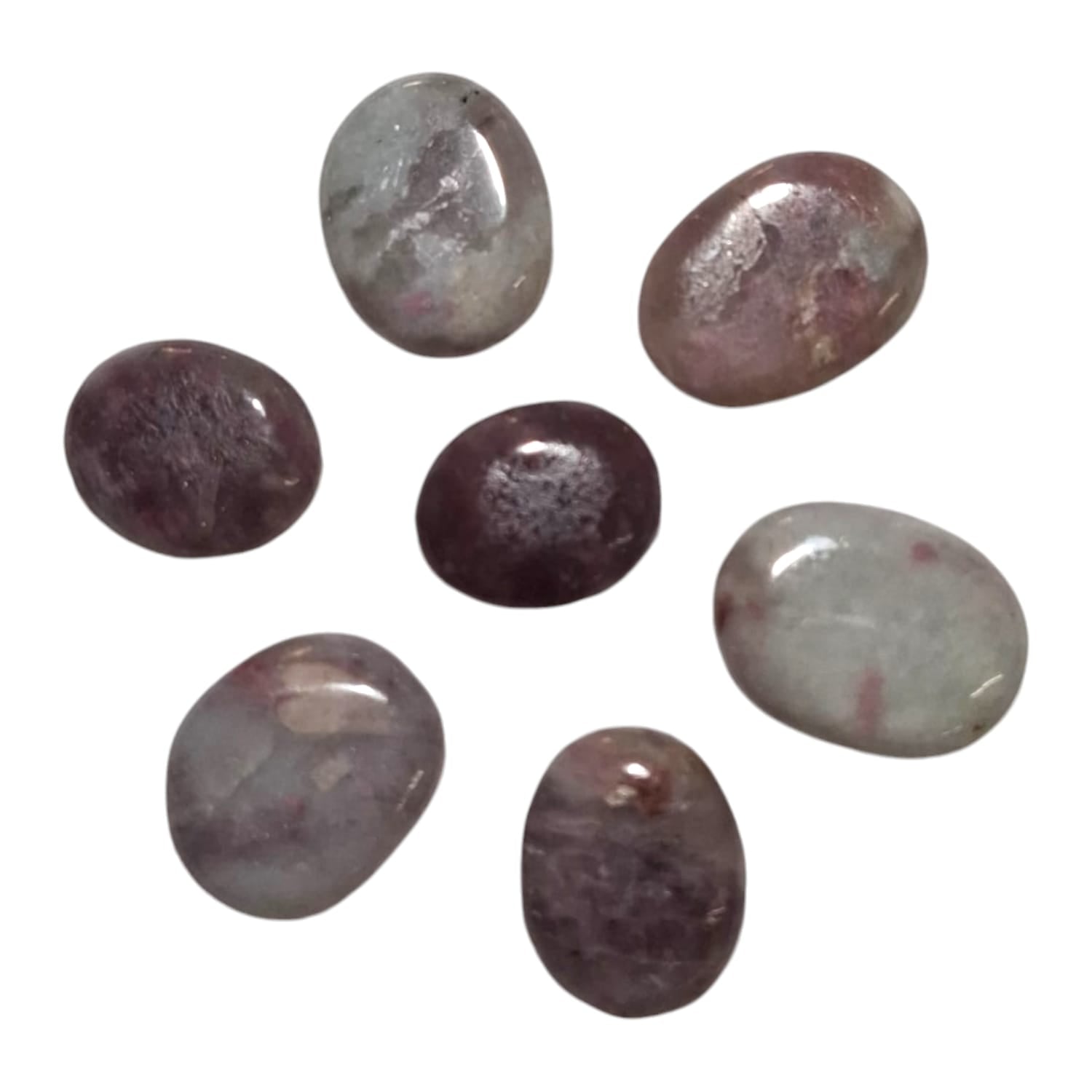 Pink Tourmaline Mini Oval by GeoFossils – smooth, soft pink stone, perfect for emotional healing, self-love, and connecting with the Heart Chakra.