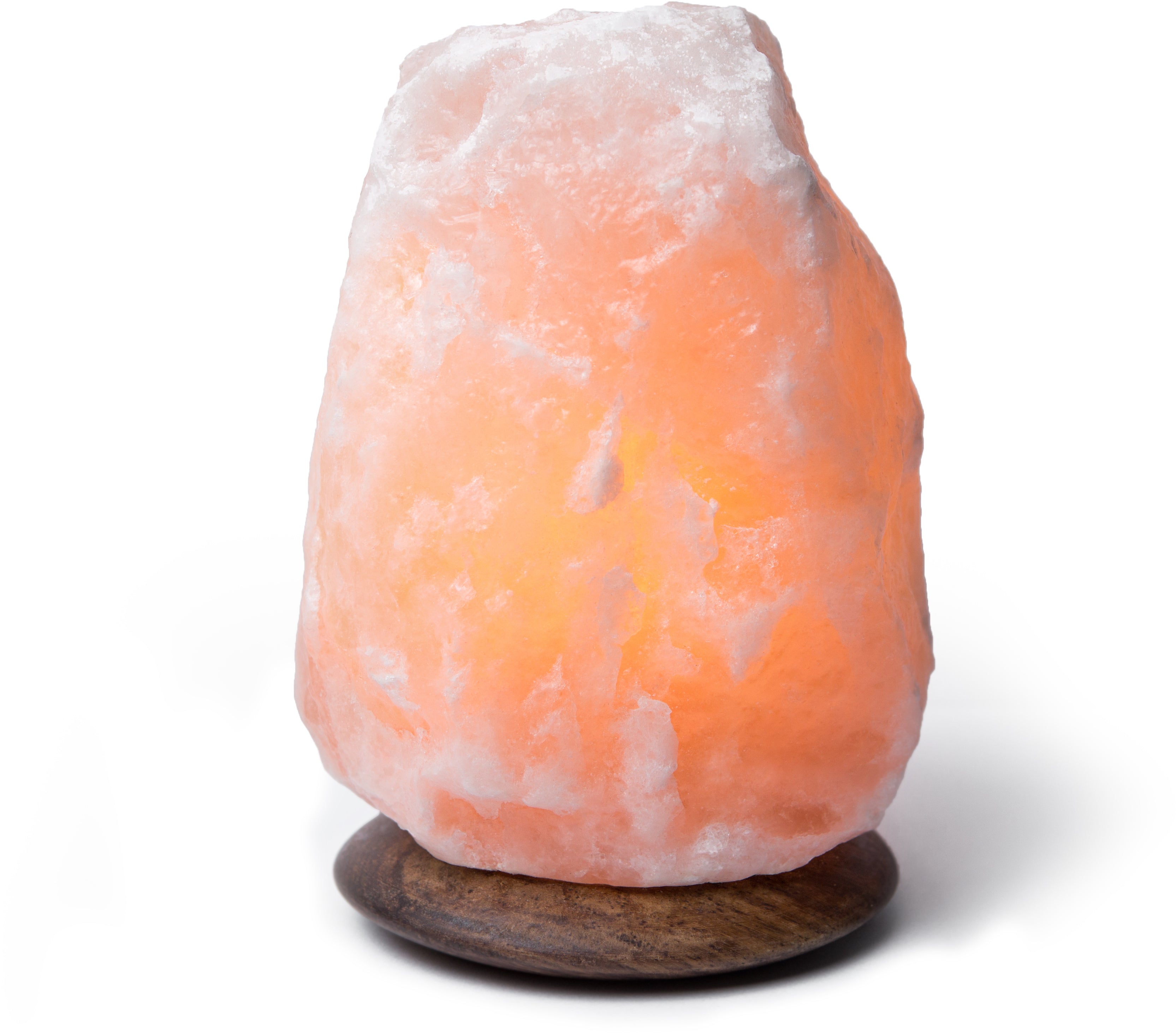 GeoFossils Salt Lamp 3-6Kg (Includes Mains Lead with UK Plug and Bulb)